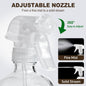 Reusable Glass Spray Bottles with Silicone Sleeves – 2 Pack (16 oz)