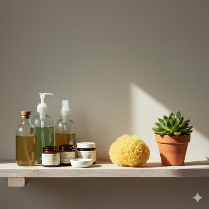 Sea Sponge for Bathing 5 Inch – Softly Rough, Non-Irritating Natural Bath Sponge (Yellow)